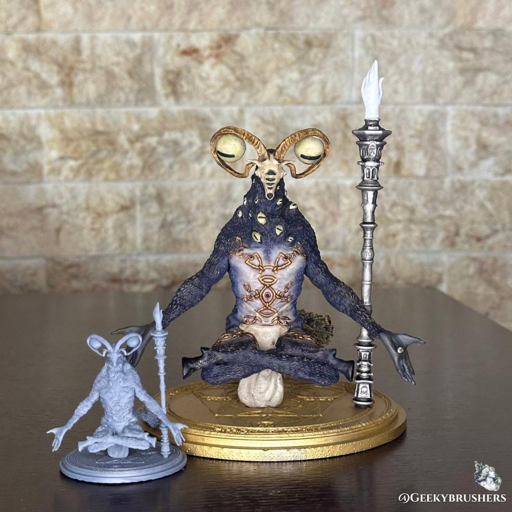 Libra Creature of the Night Figure | Equilibrious Beast Elden Ring Nightreign Statue | Painted & Unpainted | Miniature and 6 inch figure