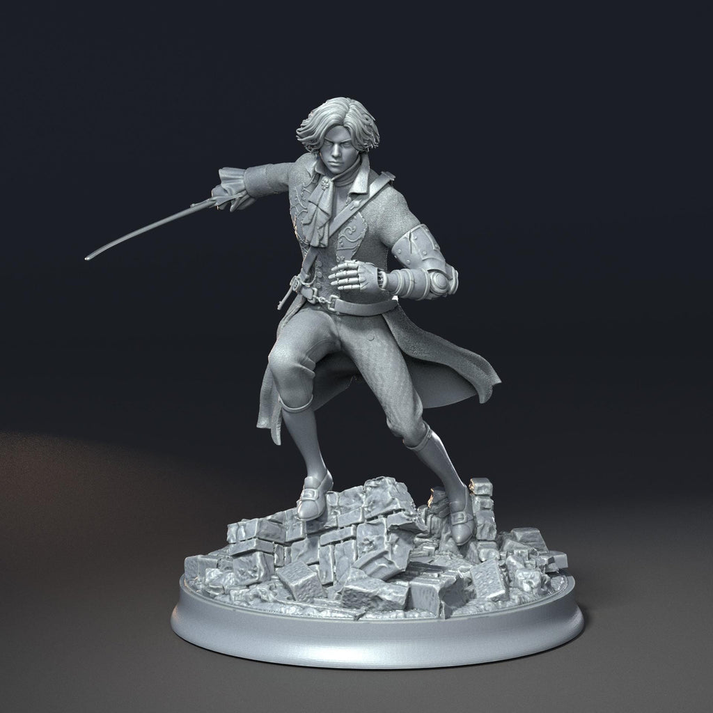 Pinocchio Lies of P Figure | Soulslike Inspired Statue | Painted & Unpainted Resin Model | 20cm | Dark Steampunk Diorama