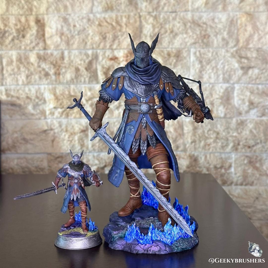 Wylder Statue | Elden Ring: Nightreign Resin Figure | 210mm height| Hand-Painted Collectible | Volition Miniatures |