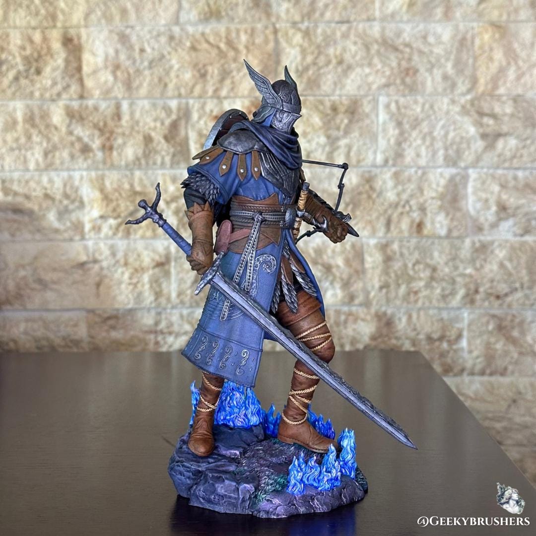 Wylder Statue | Elden Ring: Nightreign Resin Figure | 210mm height| Hand-Painted Collectible | Volition Miniatures |