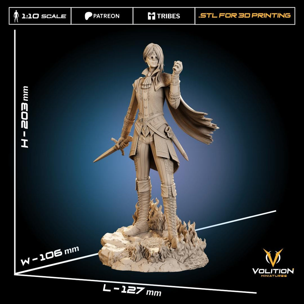 Duchess Statue | Elden Ring: Nightreign Resin Figure | 203mm height| Hand-Painted Collectible | Volition Miniatures |