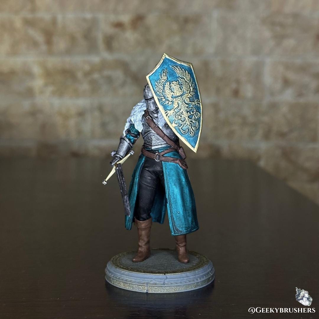 Faraam Knight / Wylder Skin Statue | Dark Souls × Nightreign Resin Figure | Painted & Unpainted | 16 K High-Detail Print