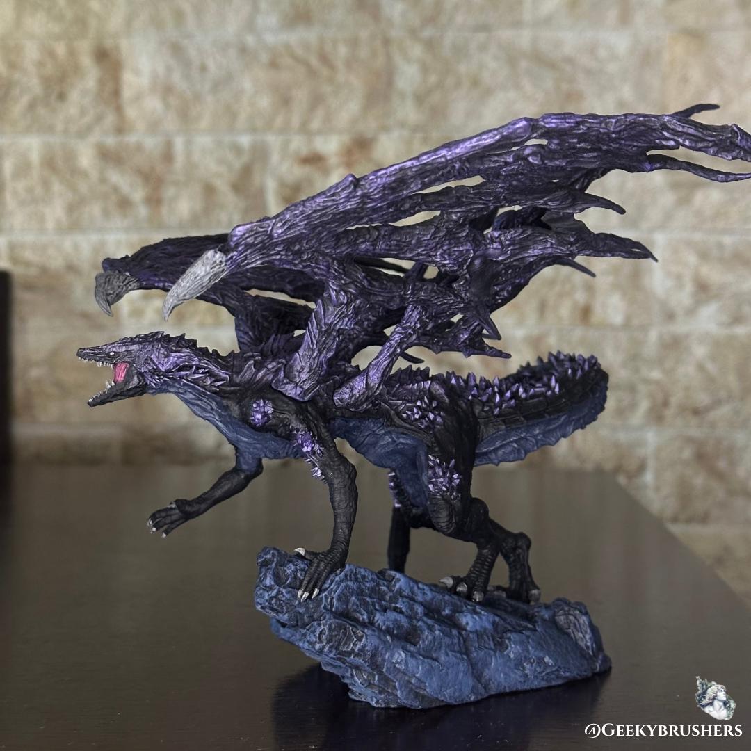 Darkeater Midir from dark souls 3, resin figure, diorama, dragon, gamer gift