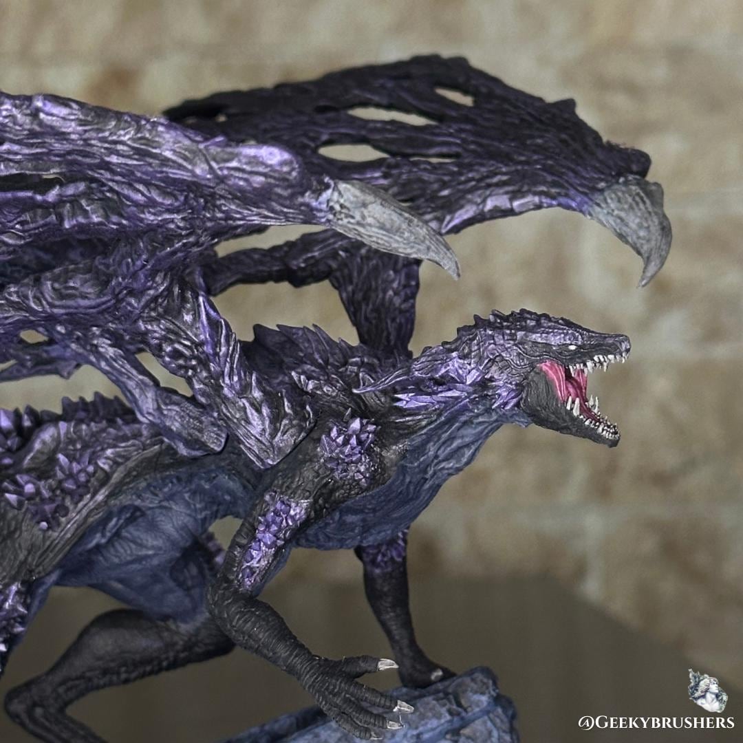 Darkeater Midir from dark souls 3, resin figure, diorama, dragon, gamer gift