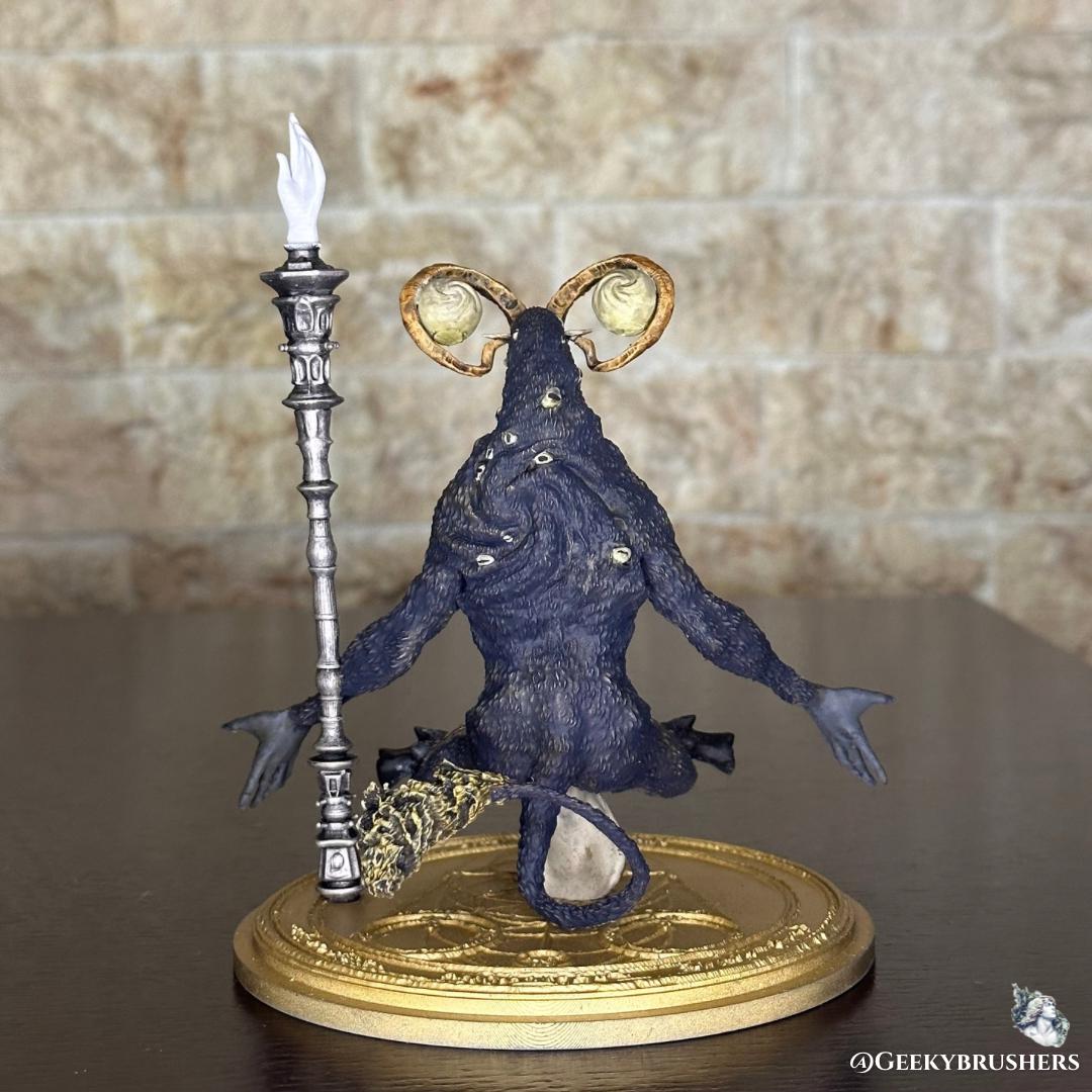 Libra Creature of the Night Figure | Equilibrious Beast Elden Ring Nightreign Statue | Painted & Unpainted | Miniature and 6 inch figure