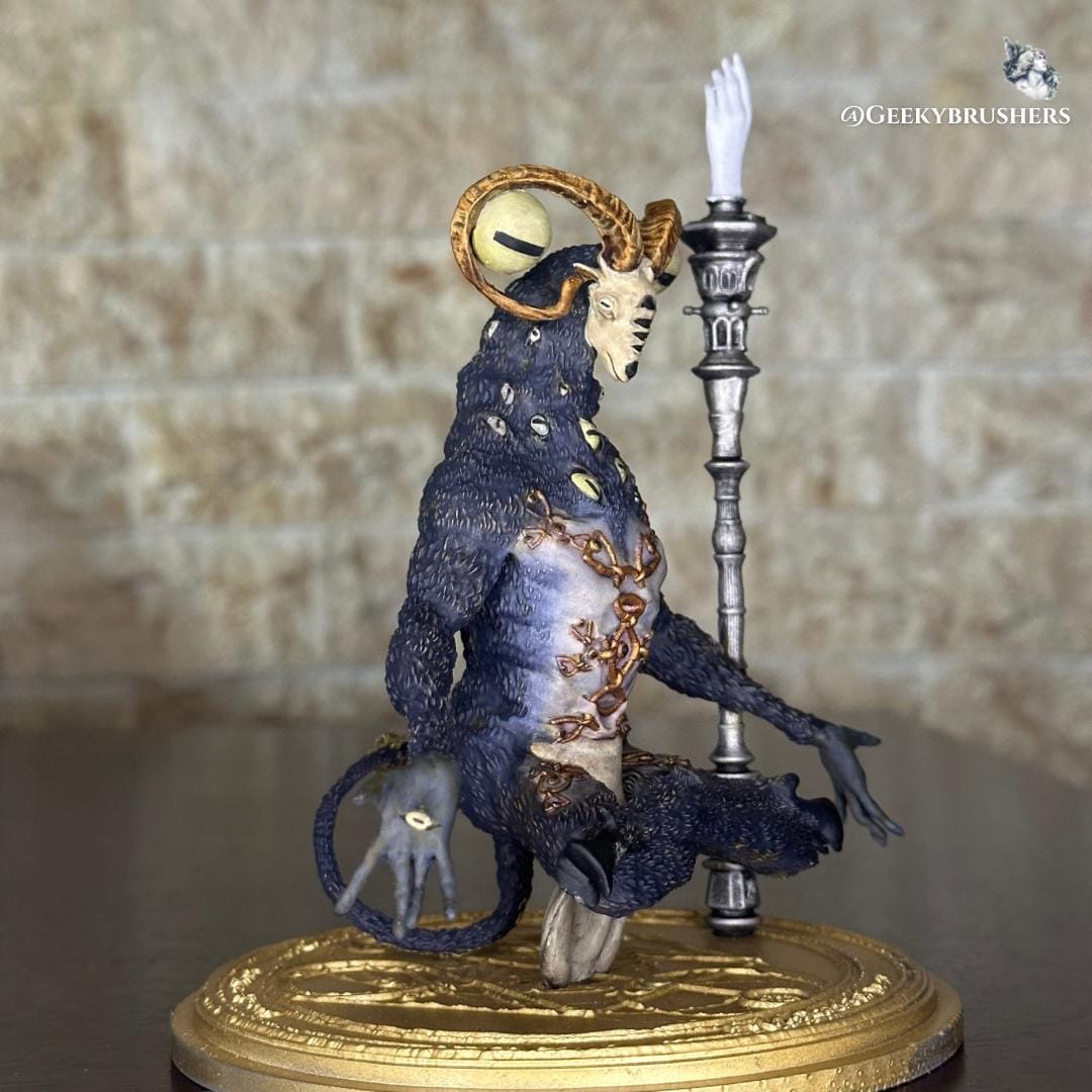 Libra Creature of the Night Figure | Equilibrious Beast Elden Ring Nightreign Statue | Painted & Unpainted | Miniature and 6 inch figure