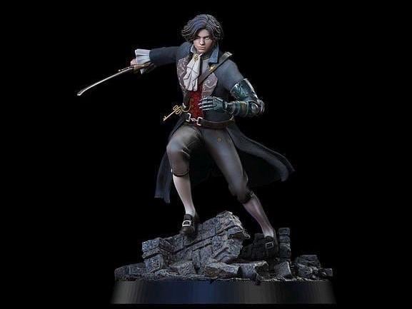 Pinocchio Lies of P Figure | Soulslike Inspired Statue | Painted & Unpainted Resin Model | 20cm | Dark Steampunk Diorama
