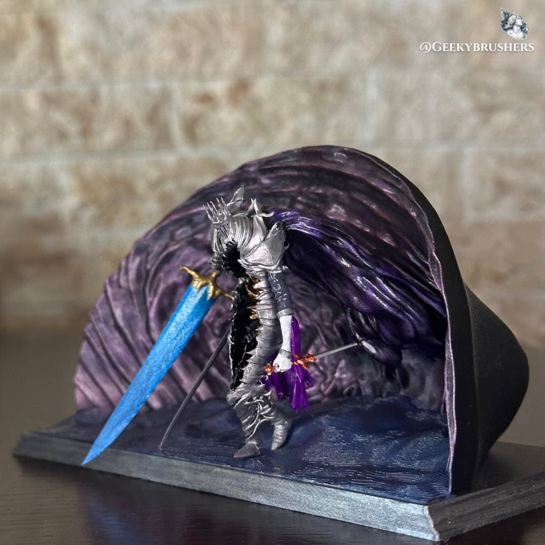 Night Aspect / Heolstor the Nightlord Diorama | Elden Ring: Nightreign Resin Figure | Hand-Painted Collectible | Fromsoftware statue