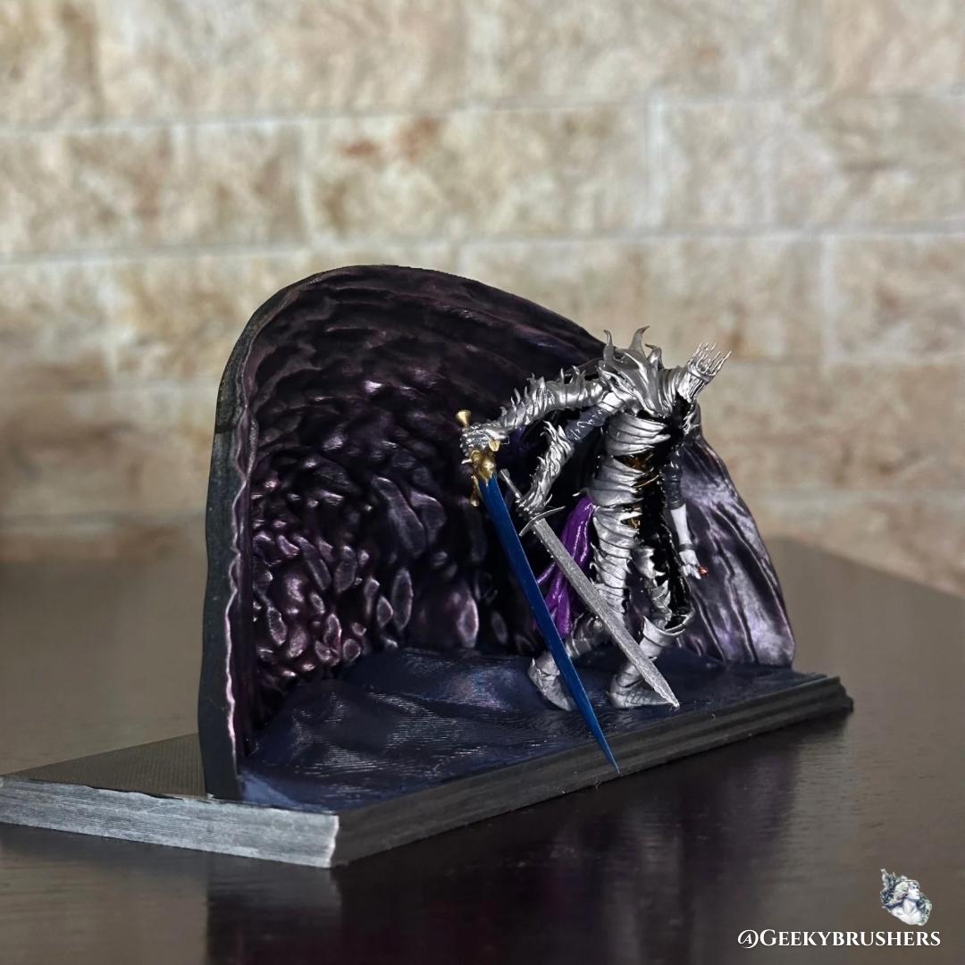 Night Aspect / Heolstor the Nightlord Diorama | Elden Ring: Nightreign Resin Figure | Hand-Painted Collectible | Fromsoftware statue
