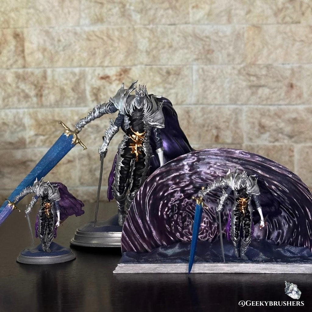 Night Aspect / Heolstor the Nightlord Diorama | Elden Ring: Nightreign Resin Figure | Hand-Painted Collectible | Fromsoftware statue