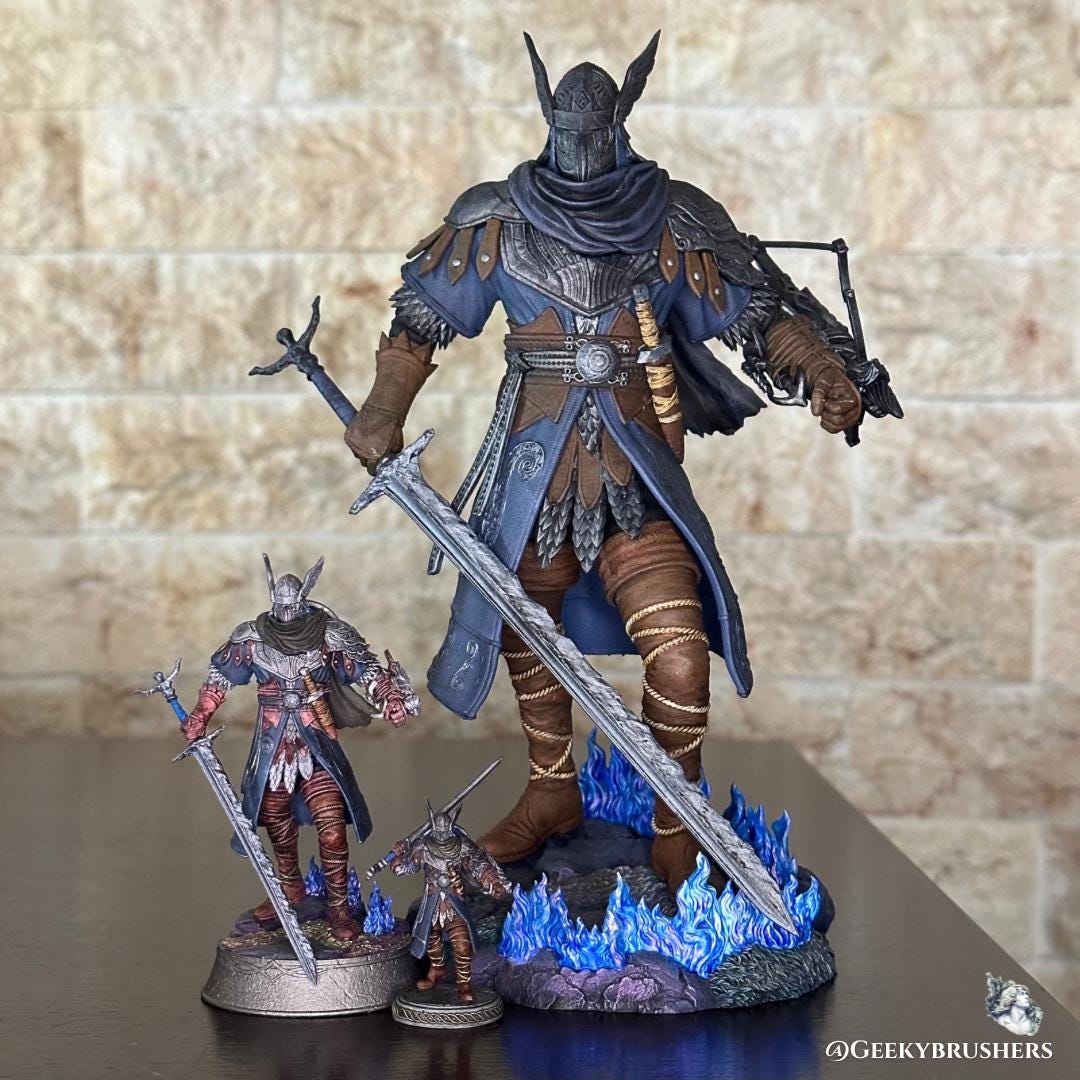 Wylder Miniature Figure | Elden Ring: Nightreign Collectible | Hand-Painted Resin Statue | Multiple Sizes Available