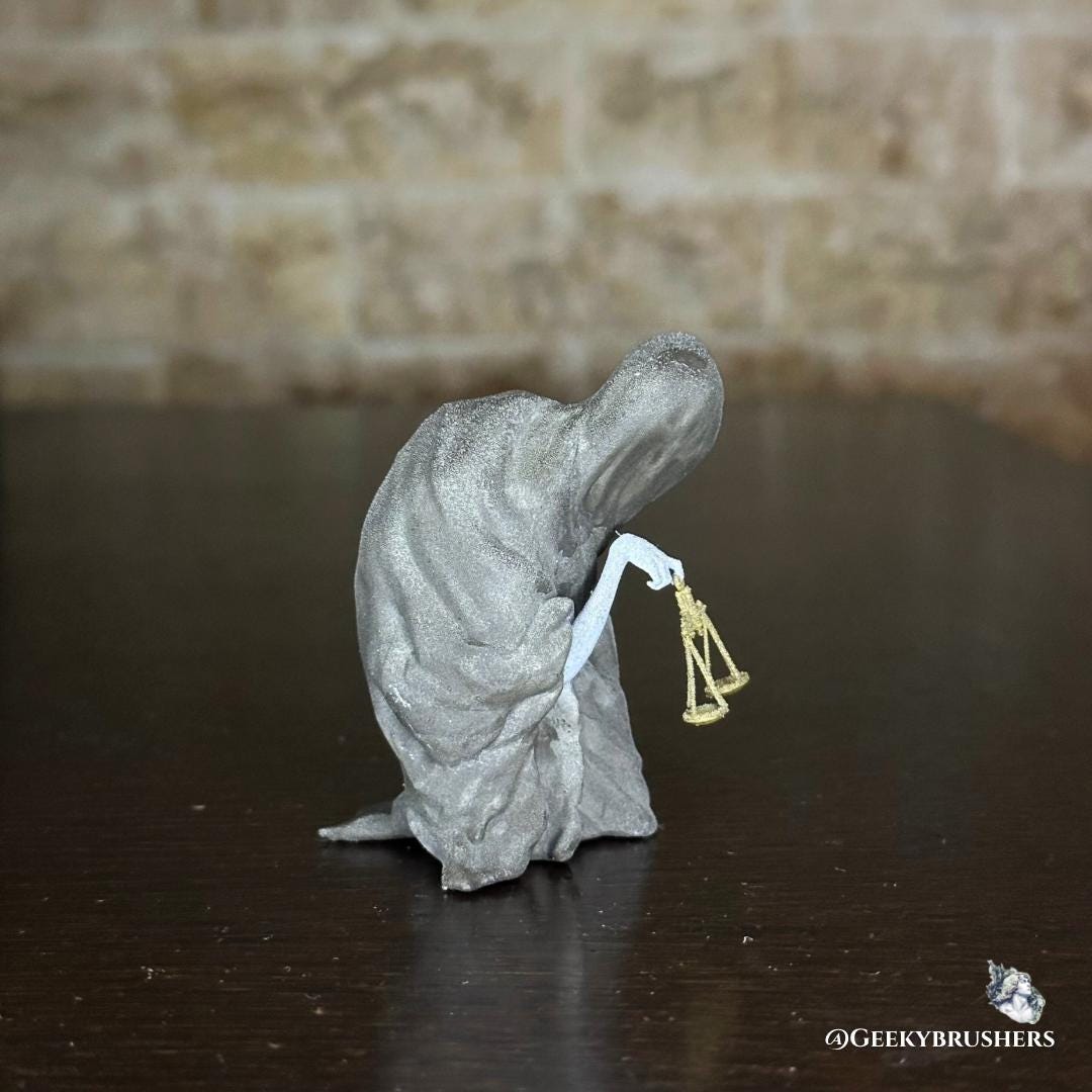 Libra Creature of the Night Figure | Equilibrious Beast Elden Ring Nightreign Statue | Painted & Unpainted | Miniature and figure