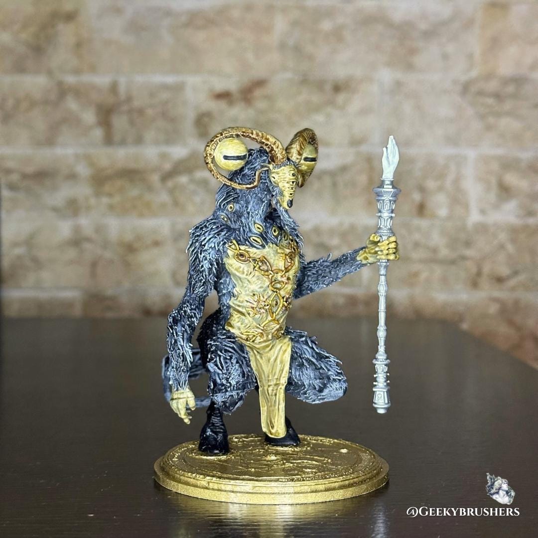 Libra Creature of the Night Figure | Equilibrious Beast Elden Ring Nightreign Statue | Painted & Unpainted | Miniature and figure