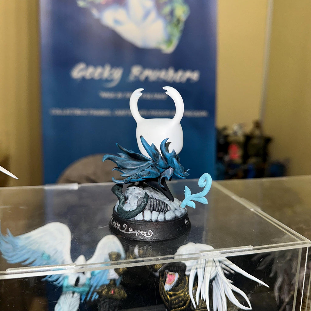 Hollow Knight Figure | Hand-Painted or Unpainted Resin Statue | 75mm & 32mm Scale