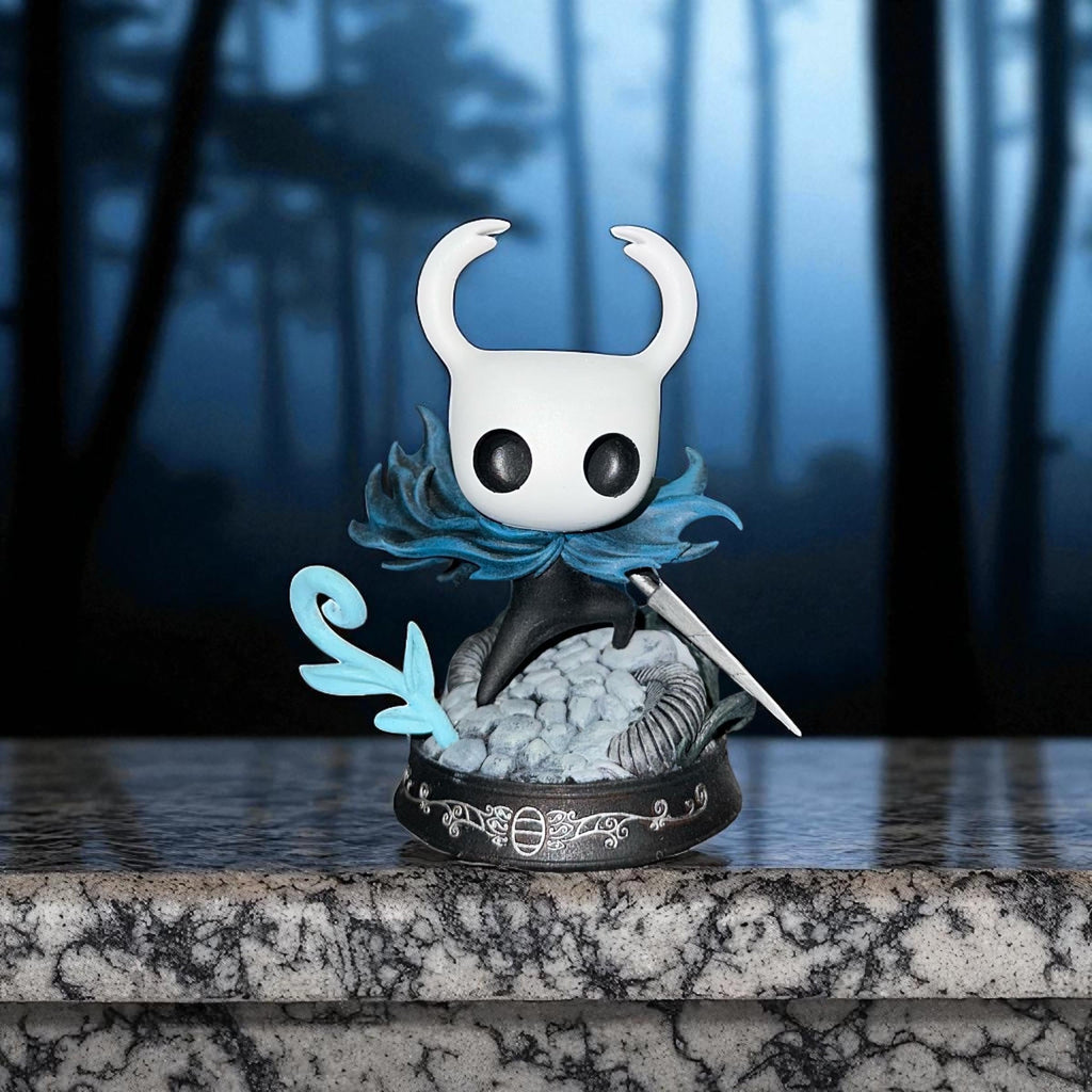 Hollow Knight Figure | Hand-Painted or Unpainted Resin Statue | 75mm & 32mm Scale