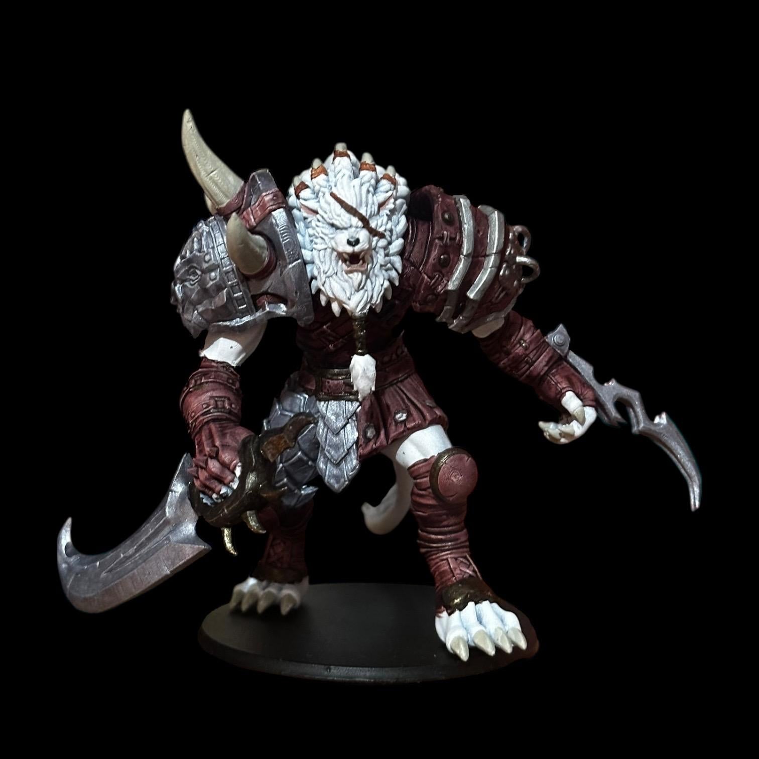 Rengar 3D Printed Figure