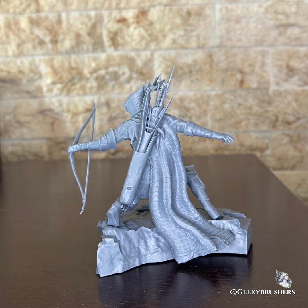 Ironeye Resin Statue | Elden Ring Nightreign | Fromsoftware statue |High-Detail Figure | Handpainted & Unpainted