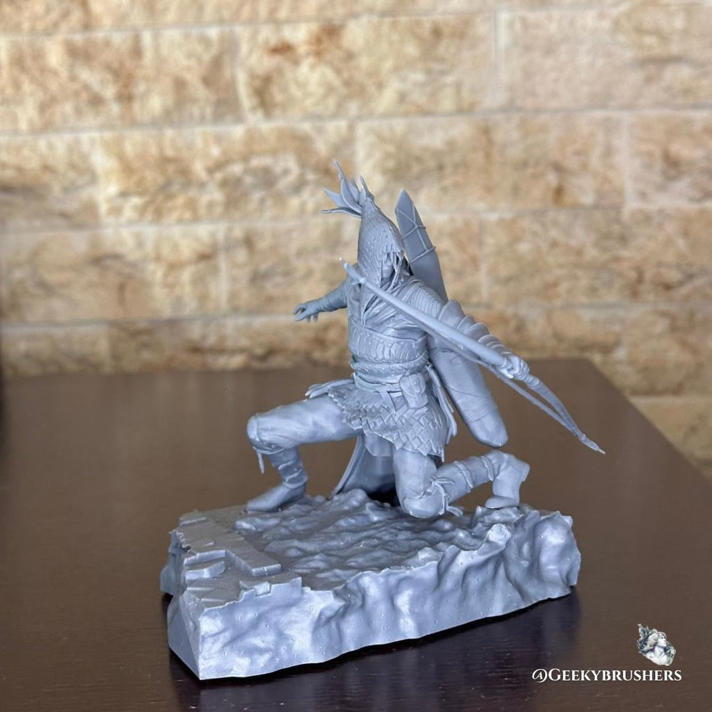 Ironeye Resin Statue | Elden Ring Nightreign | Fromsoftware statue |High-Detail Figure | Handpainted & Unpainted