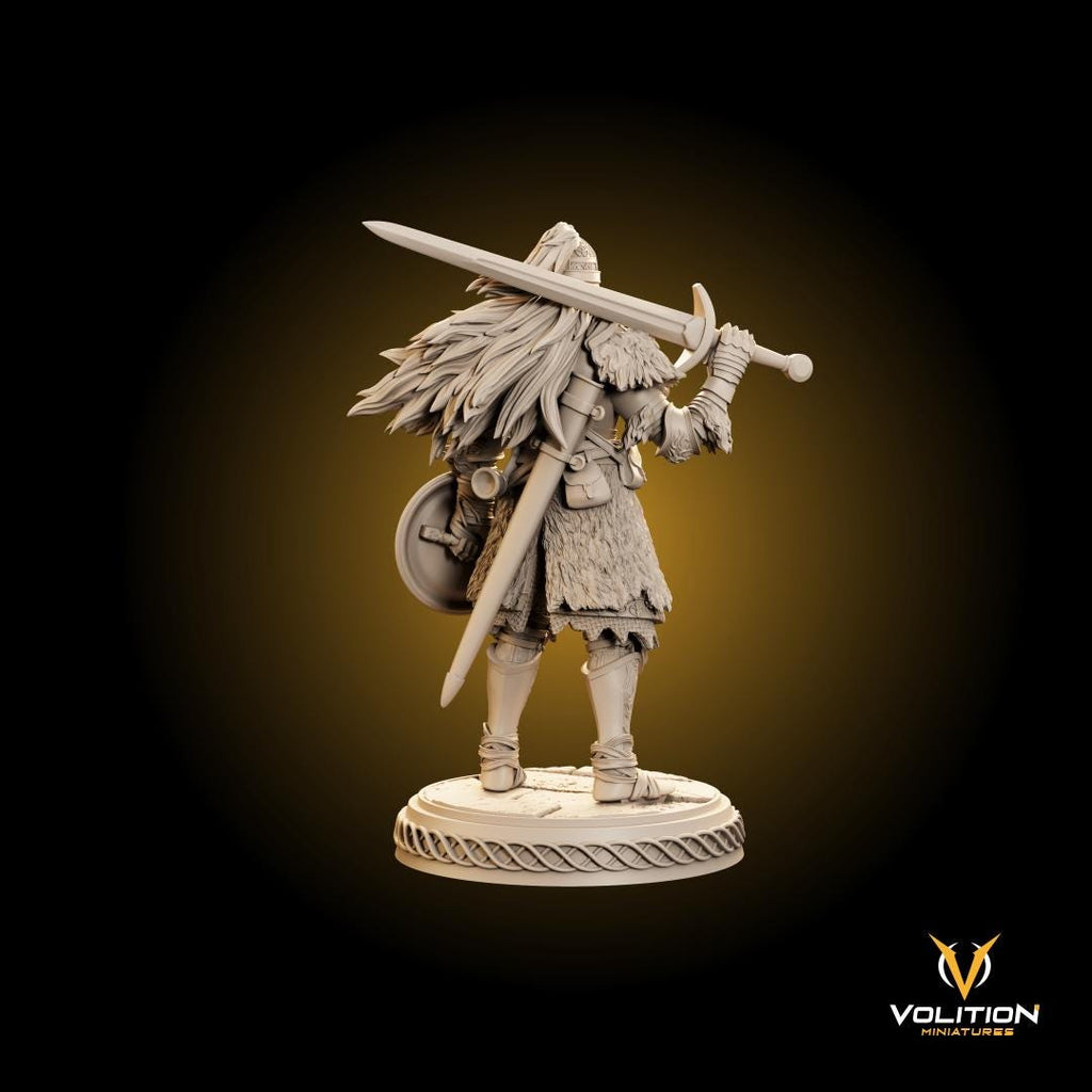 John Tarnished  Miniature & Figure | Hand-Painted or Unpainted Resin Statue | Elden Ring Collectible | 16K Print | VolitionMiniatures