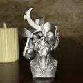 Future Past Eddie Iron Maiden Bust | Hand-Painted Heavy Metal Collectible Statue Bust | 3D Printed Model for Rock Fans| FANART|