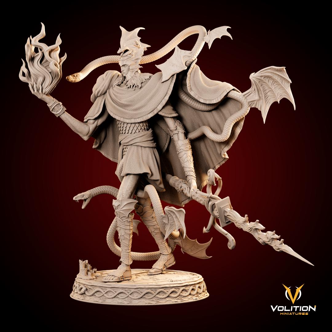 Messmer the Impaler – Phase 1 Figure | Hand-Painted or Unpainted Resin Statue | Elden Ring Collectible | 16K Print | VolitionMiniatures