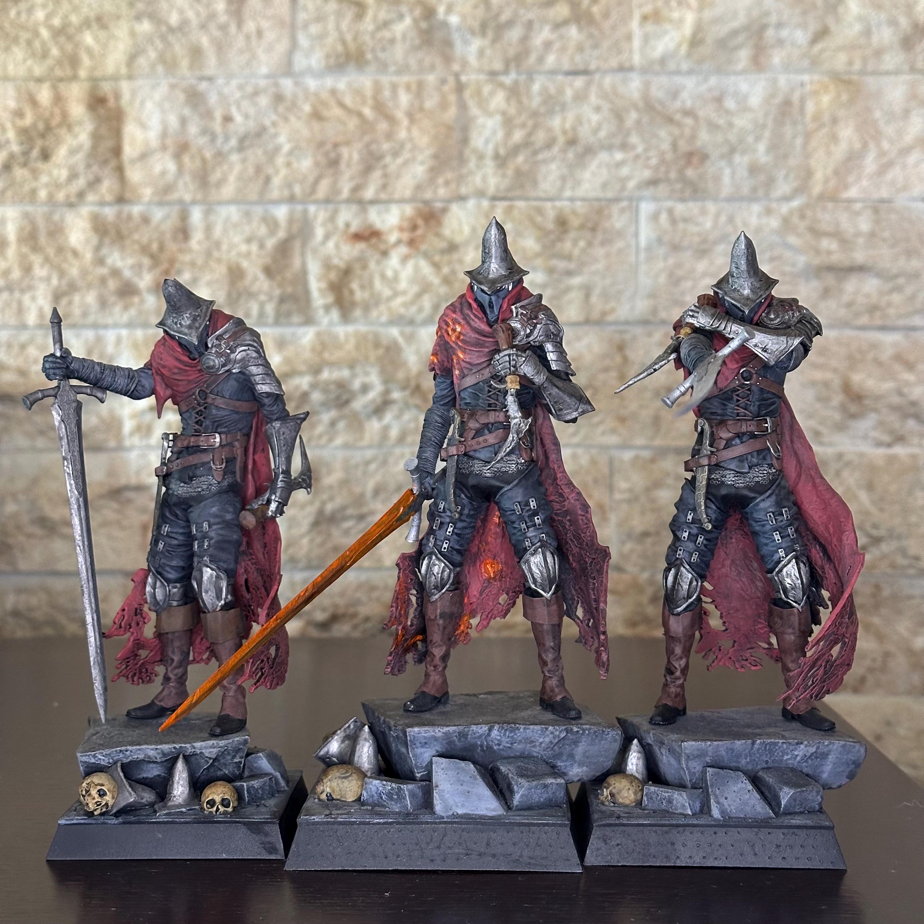 Abyss Watcher Figure | Dark Souls Resin Statue | Painted or Unpainted Kit | 180 mm Display & 100 mm Miniature | Realsteone Sculpt
