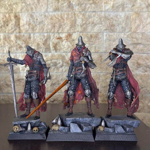 Abyss Watcher Figure | Dark Souls Resin Statue | Painted or Unpainted Kit | 180 mm Display & 100 mm Miniature | Realsteone Sculpt