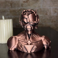Cyborg Eddie Somewhere In Time Iron Maiden Bust | Hand-Painted Heavy Metal Collectible Statue Bust | 3D Printed Model for Rock Fans| FANART|