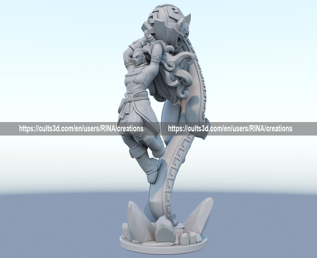 Illaoi 3D Printed Figure