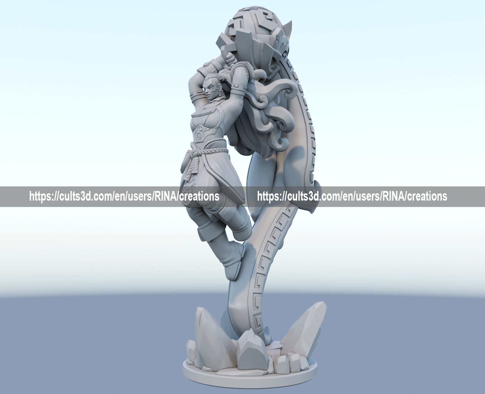 Illaoi 3D Printed Figure