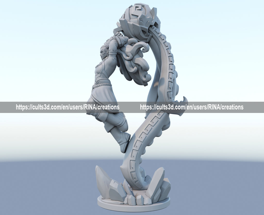 Illaoi 3D Printed Figure