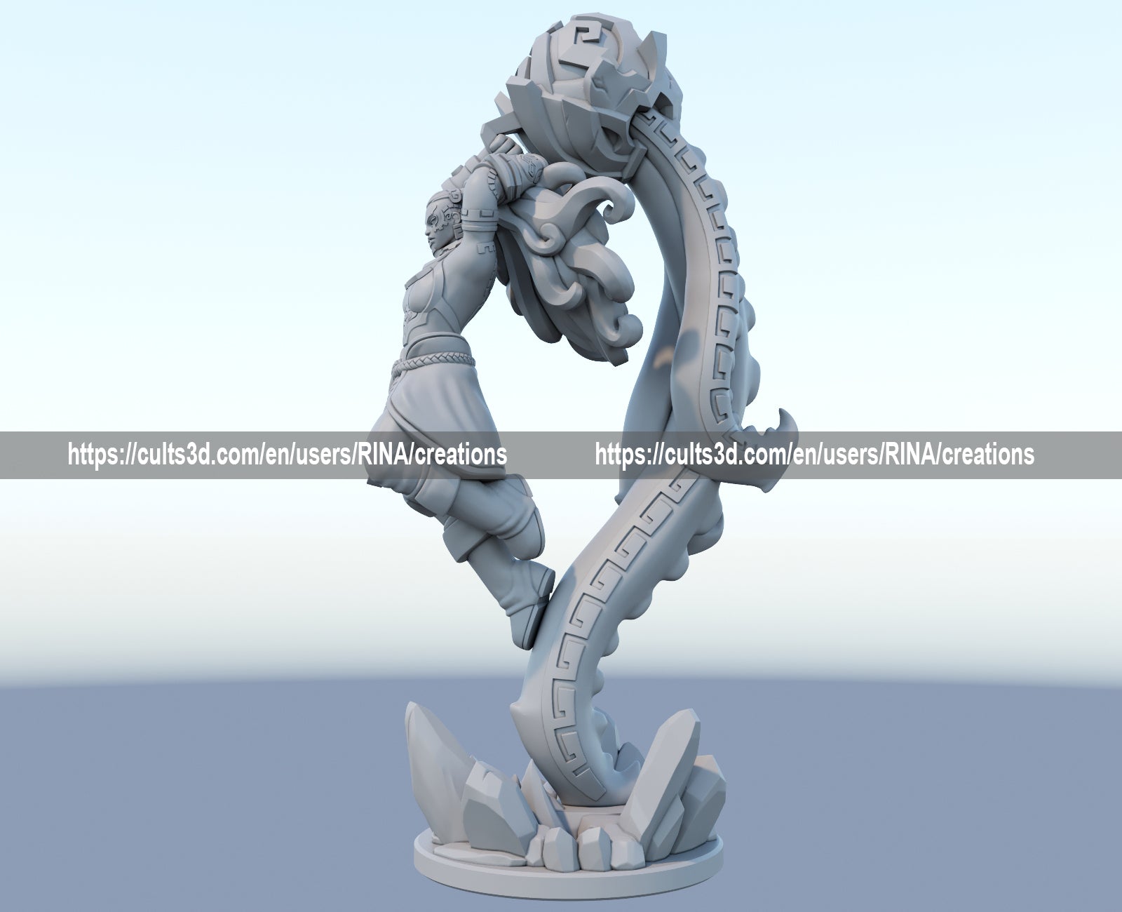 Illaoi 3D Printed Figure