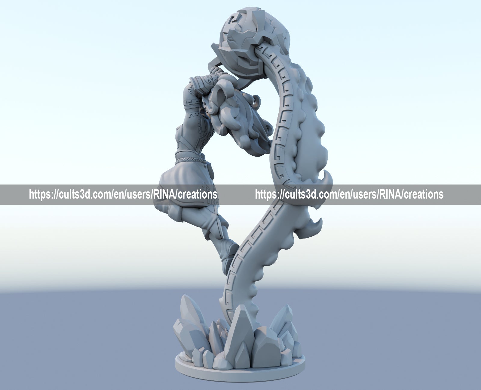 Illaoi 3D Printed Figure