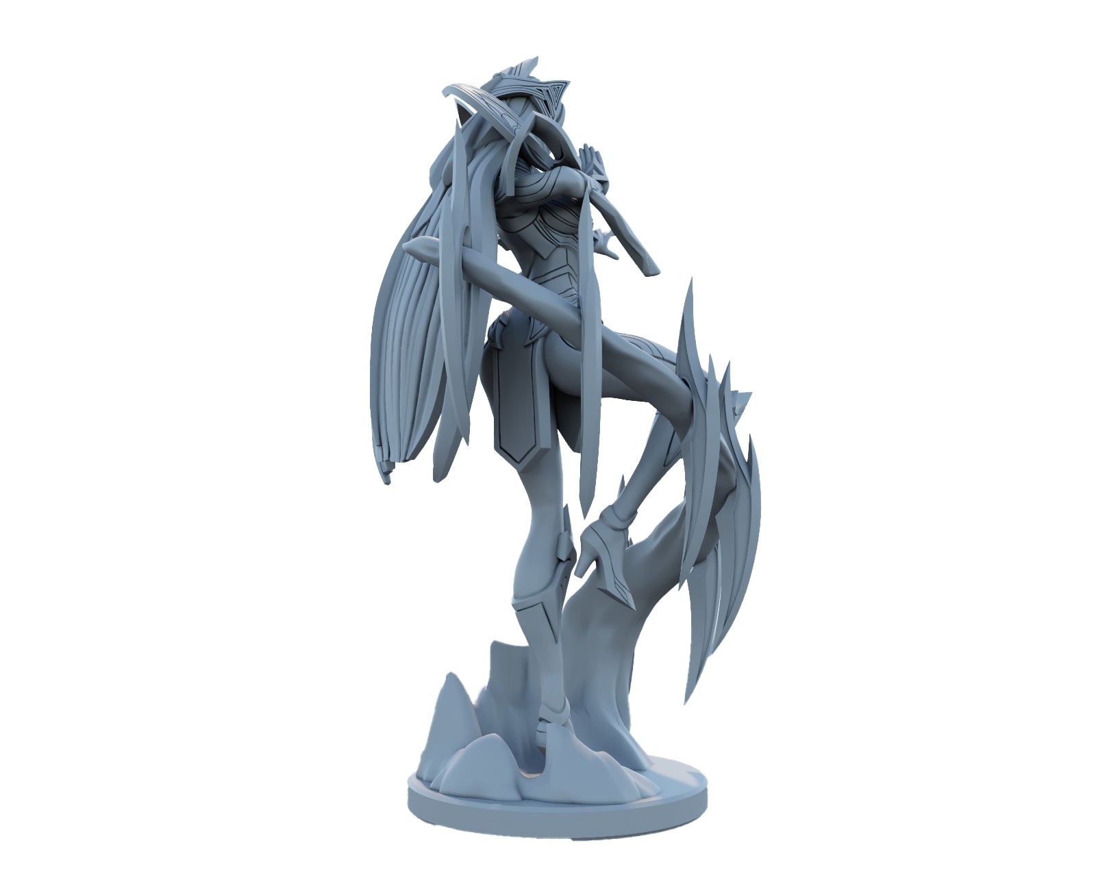Irelia 3D Printed Figure