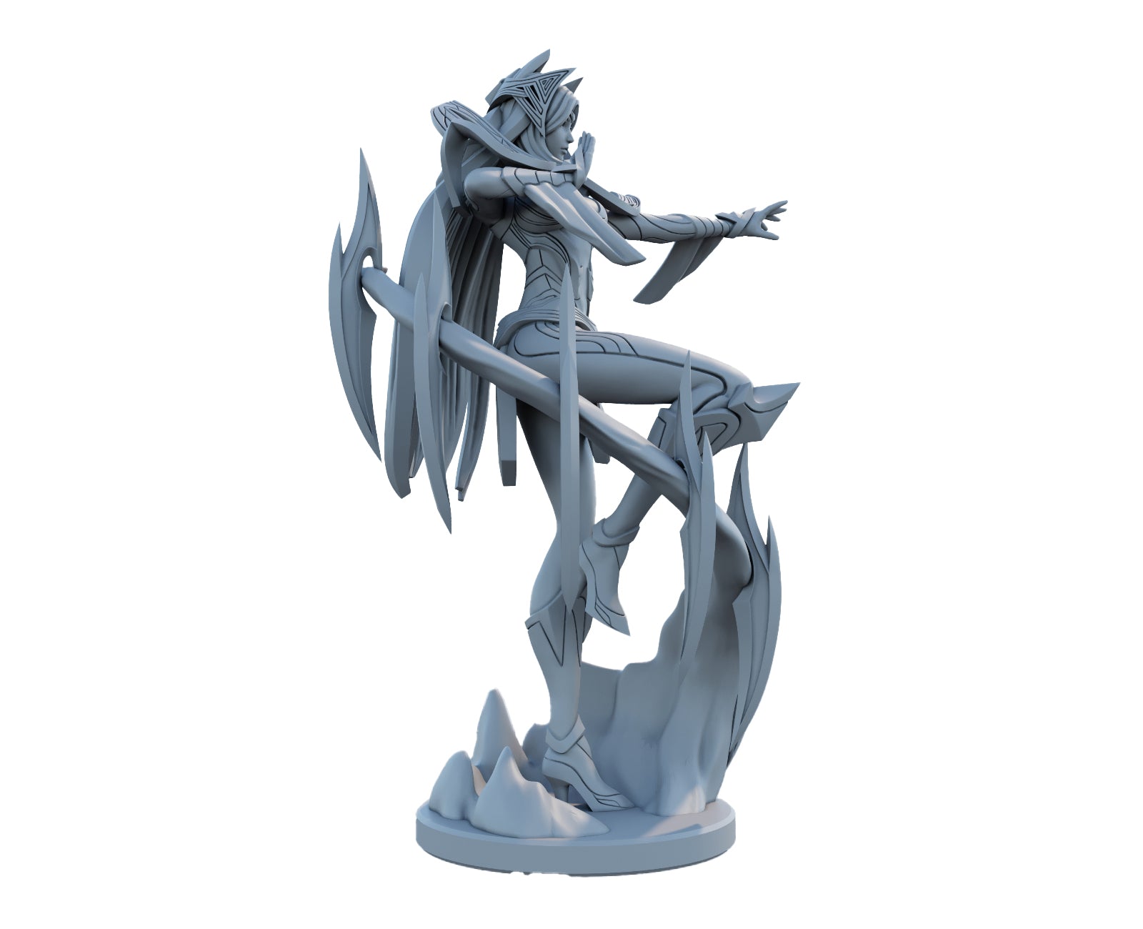Irelia 3D Printed Figure