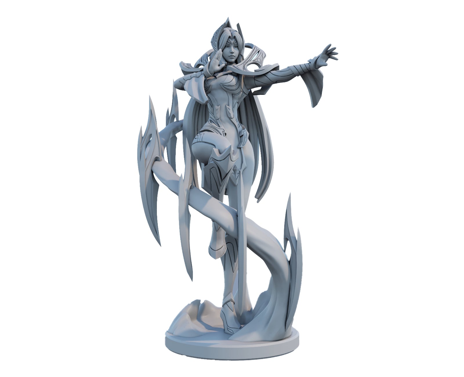 Irelia 3D Printed Figure