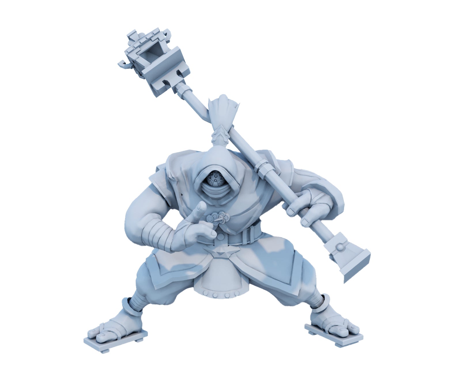 Jax 3D Printed Figure