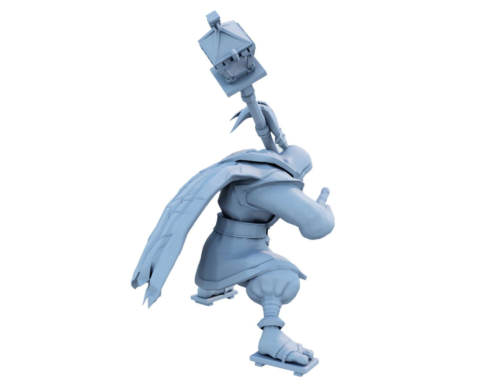 Jax 3D Printed Figure