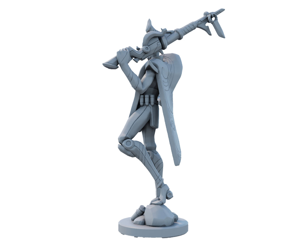 Jhin 3D Printed Figure
