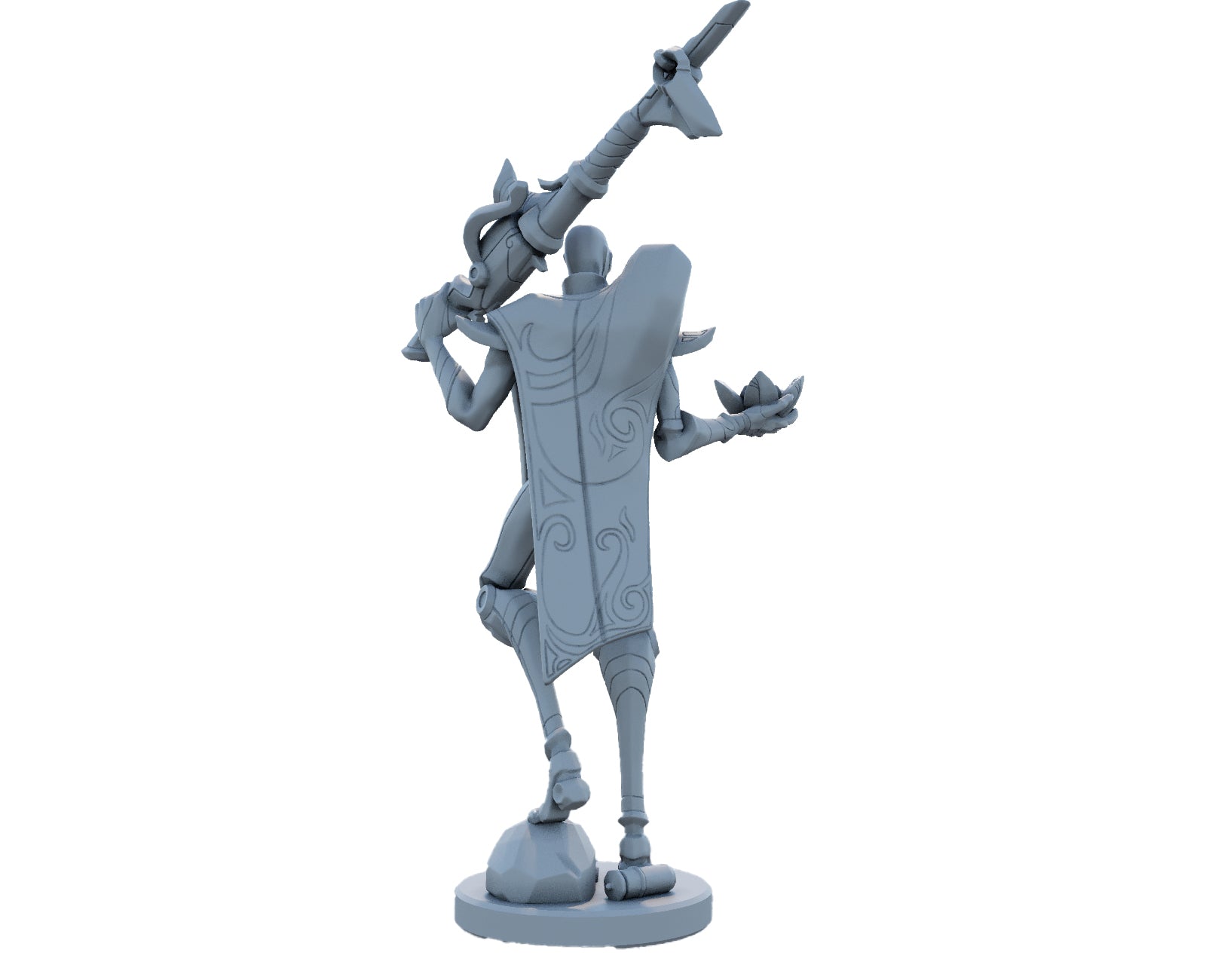 Jhin 3D Printed Figure