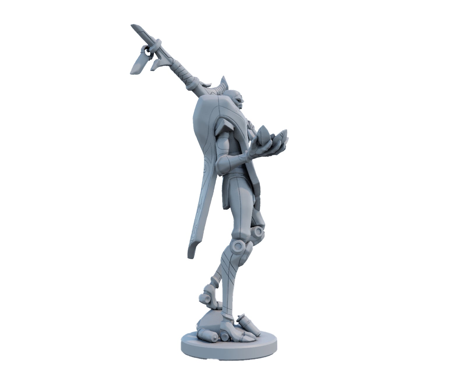 Jhin 3D Printed Figure
