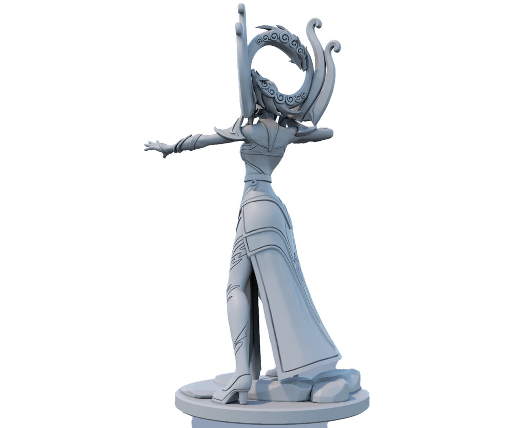 Karma 3D Printed Figure
