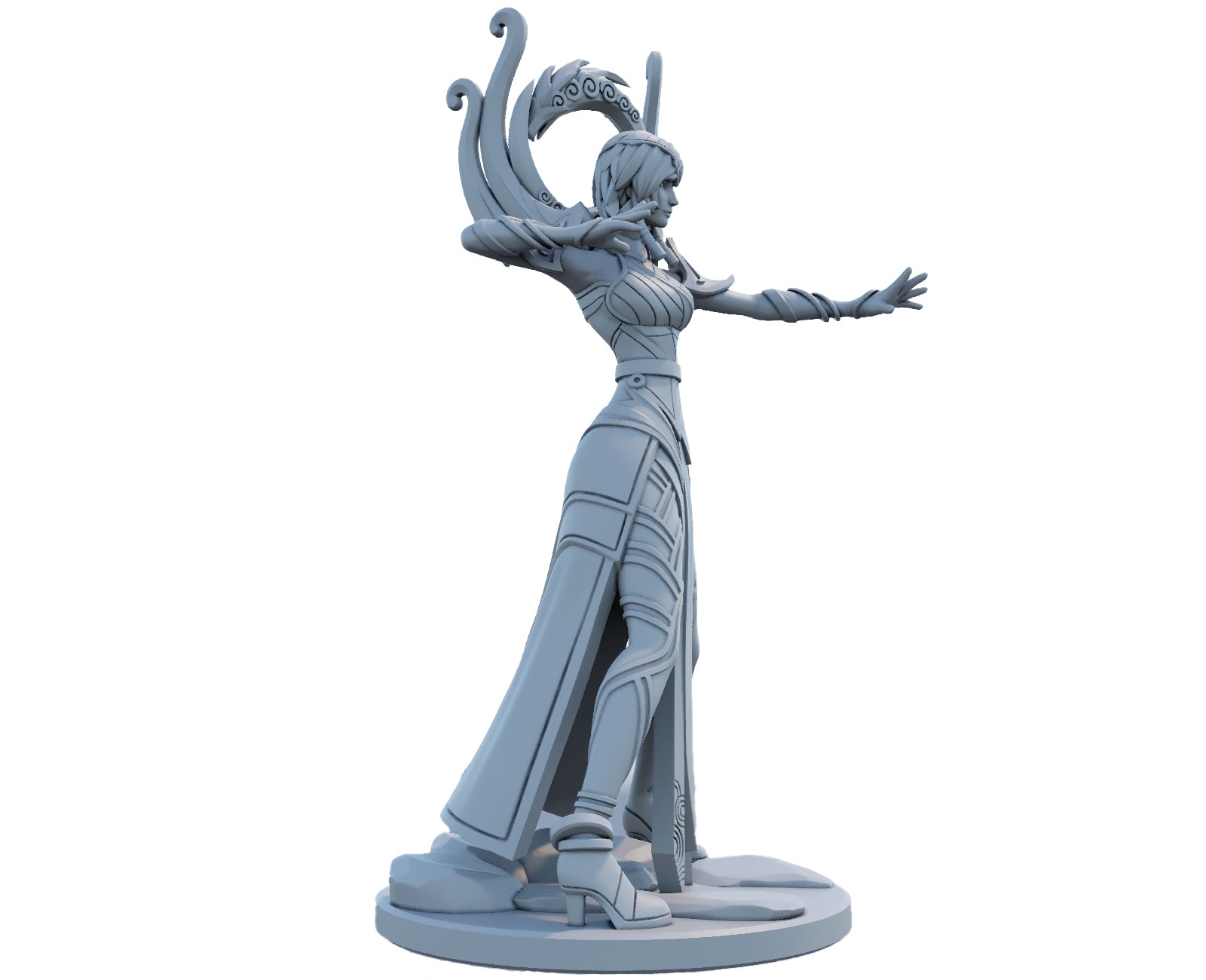 Karma 3D Printed Figure