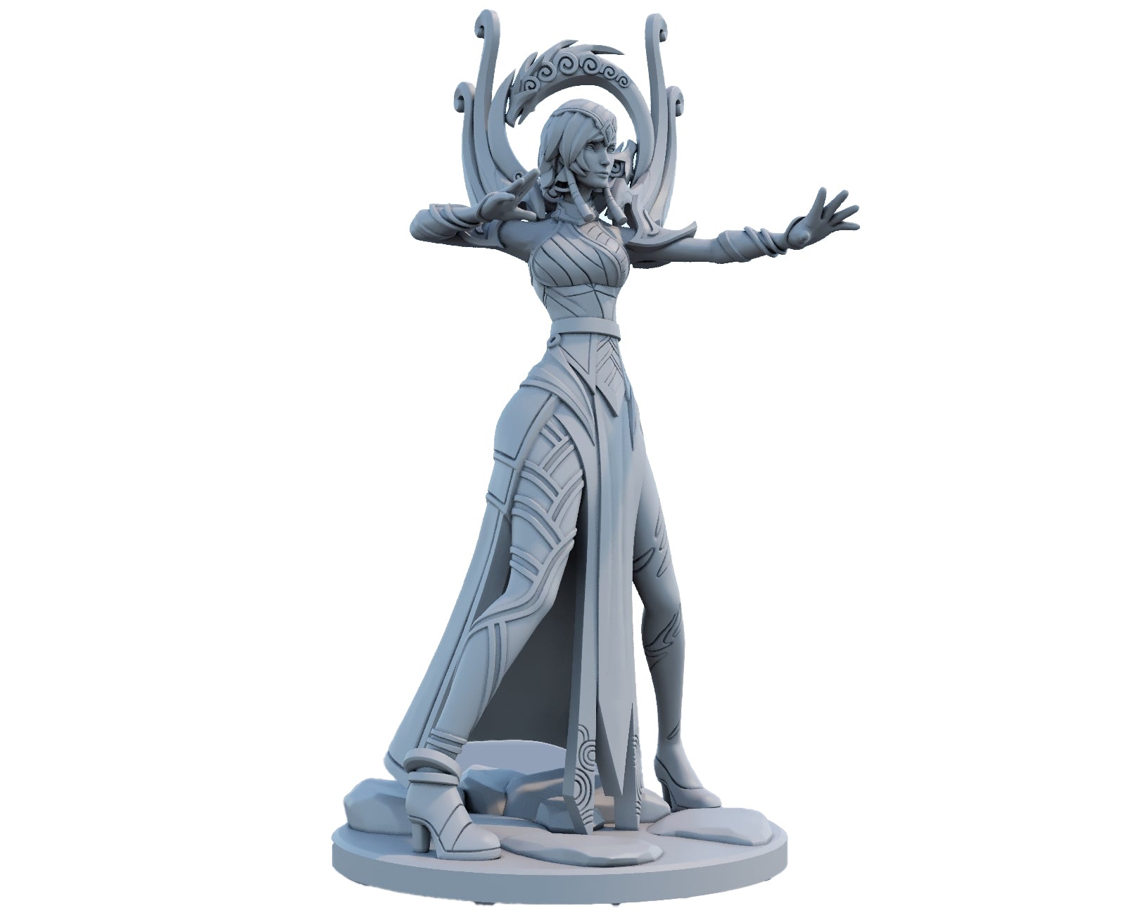 Karma 3D Printed Figure
