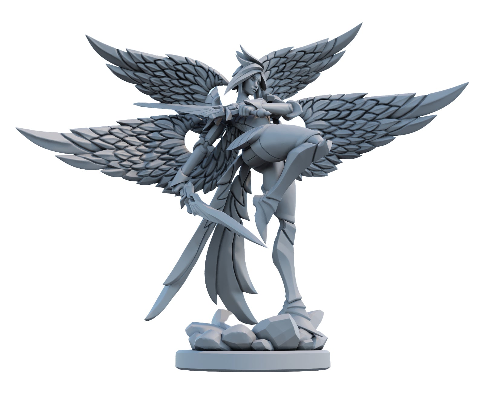 Kayle 3D Printed Figure