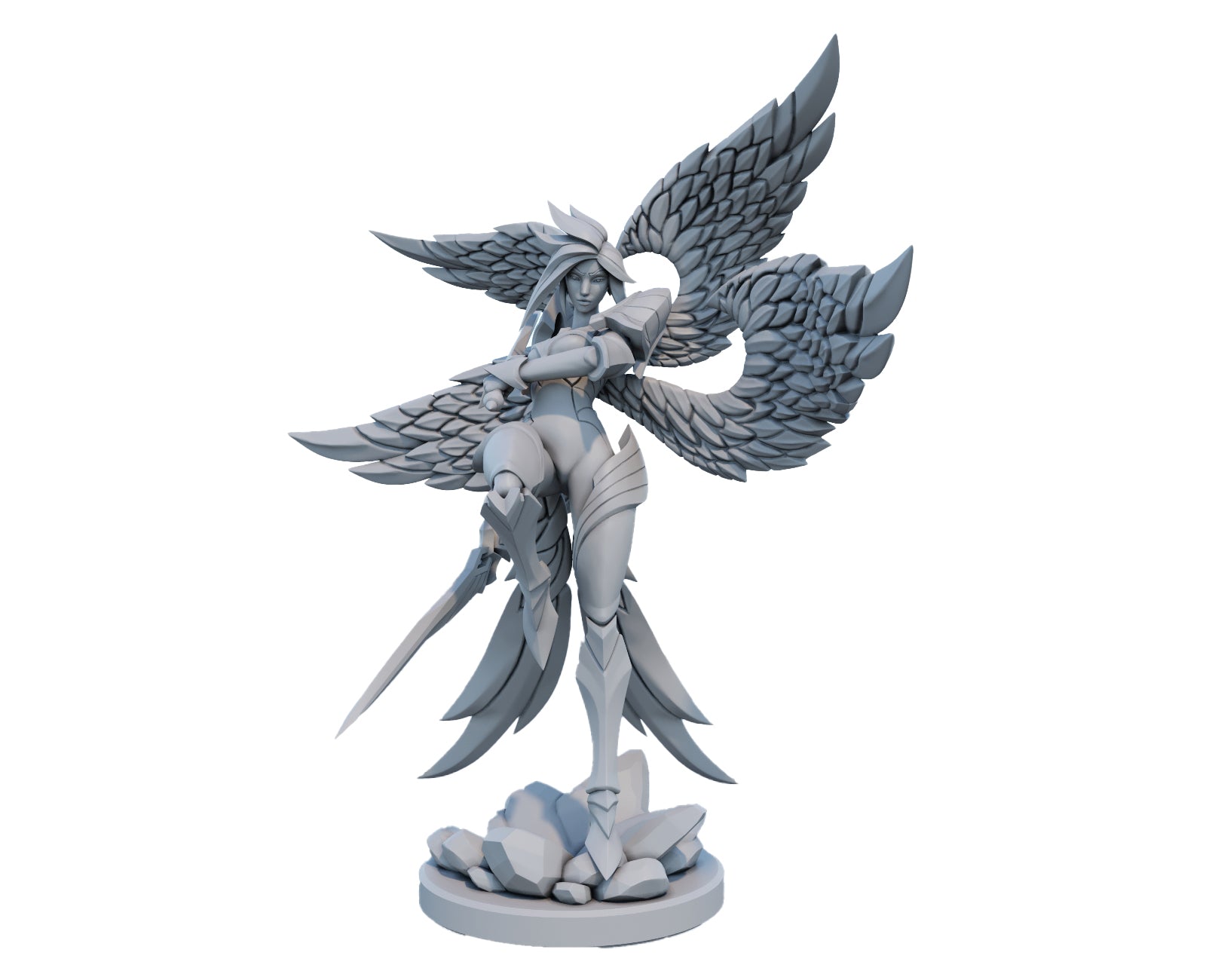 Kayle 3D Printed Figure