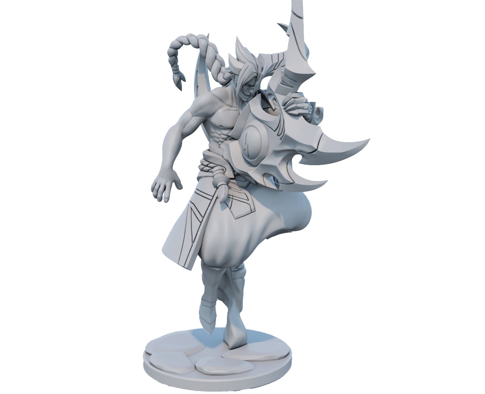 Kayn 3D Printed Figure