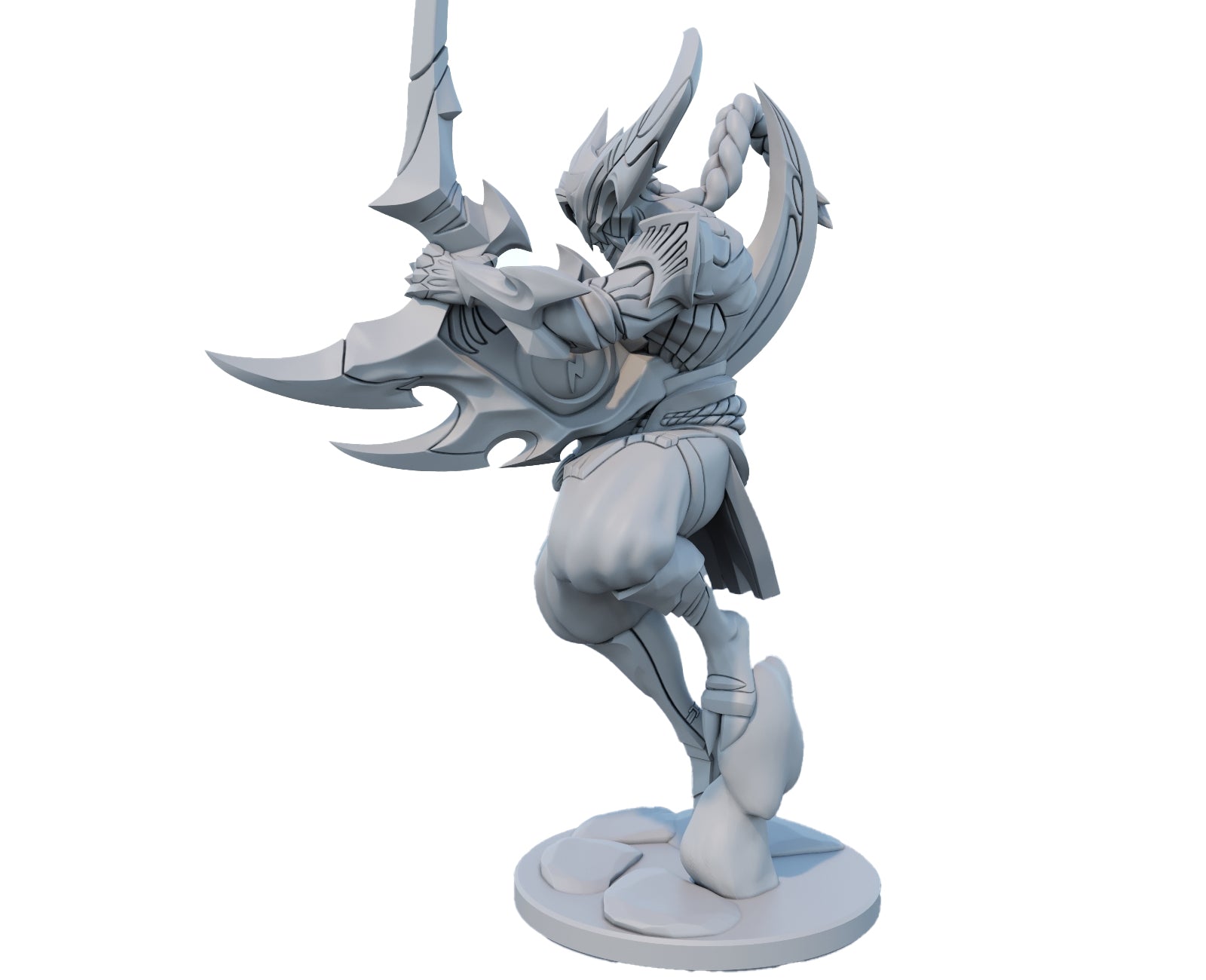 Kayn 3D Printed Figure