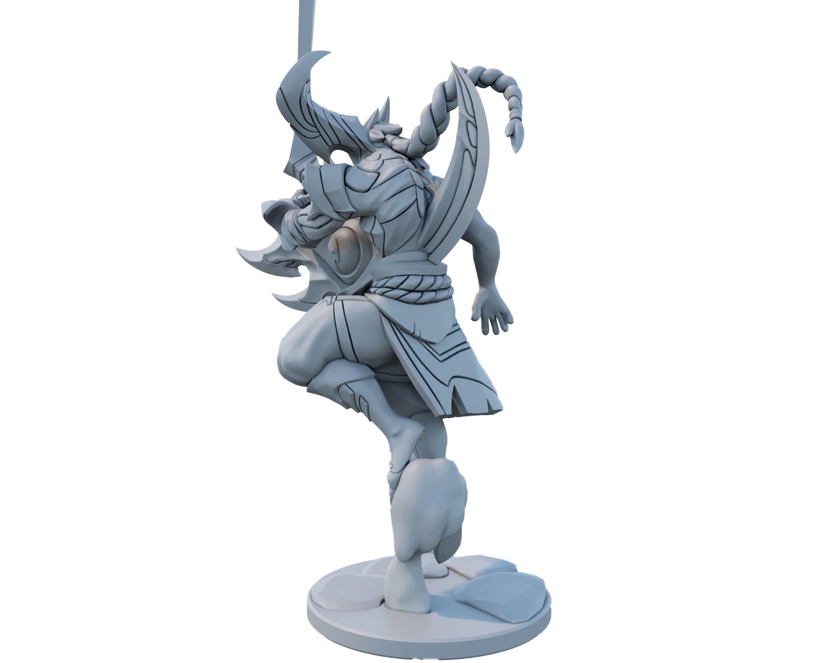 Kayn 3D Printed Figure