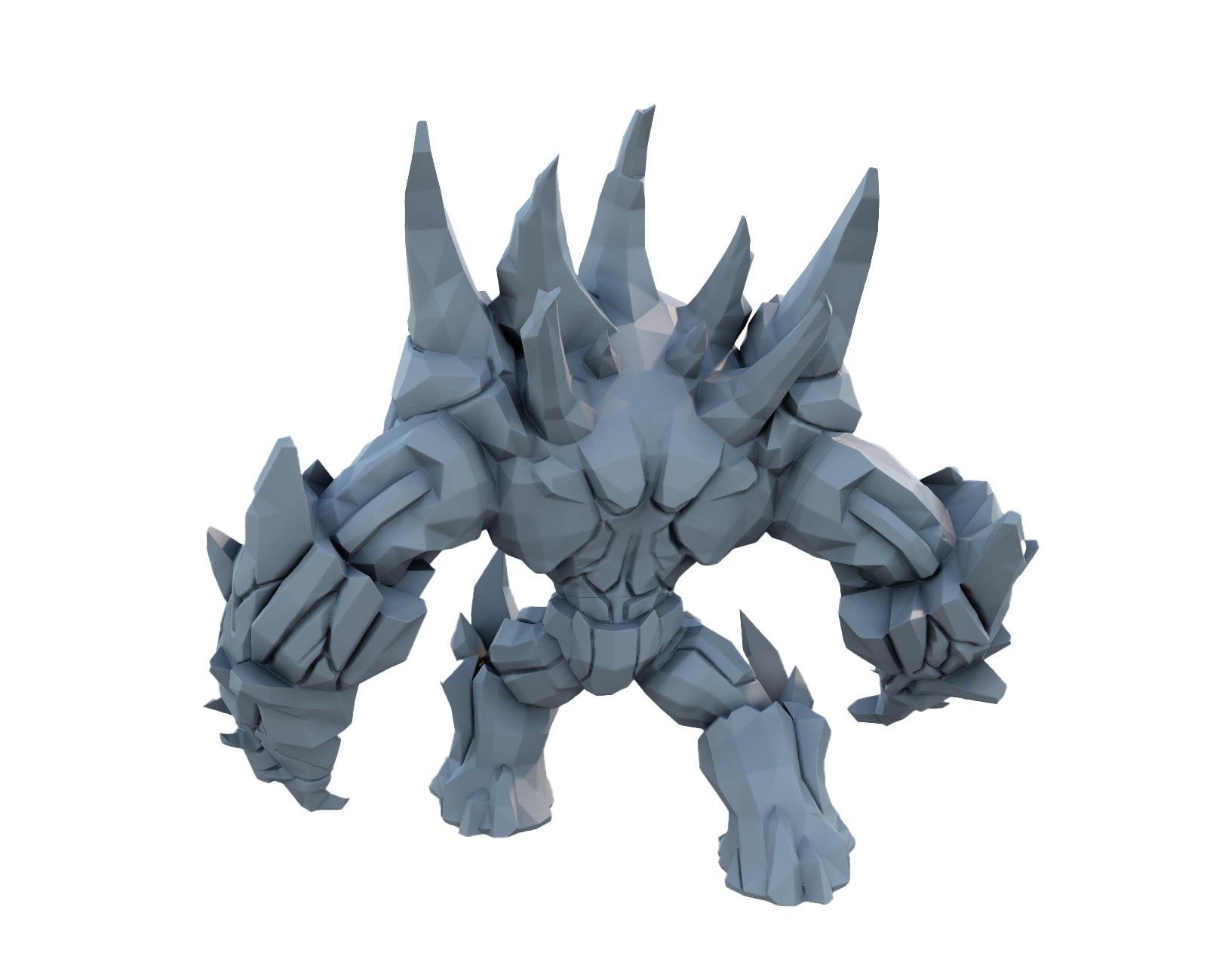 Malphite 3D Printed Figure
